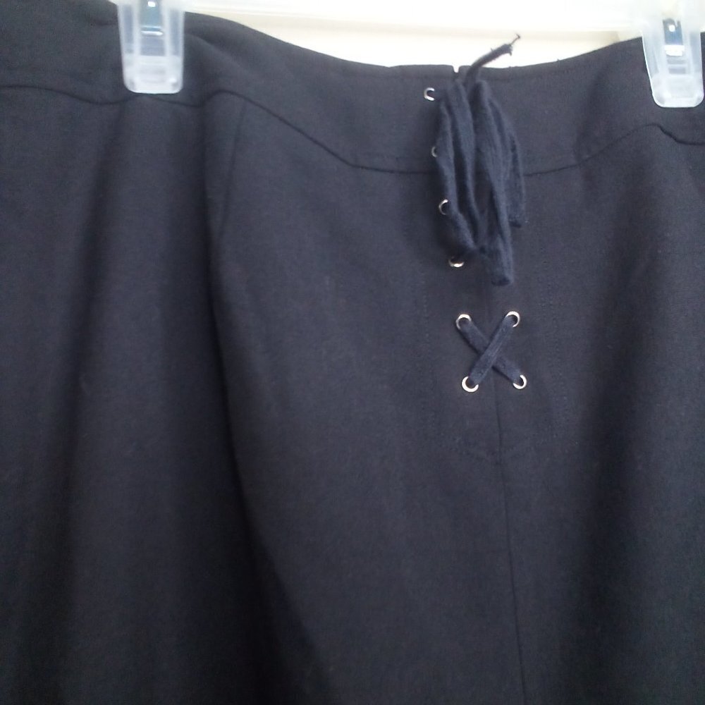 Ann Taylor Skirt 8 Straight Pencil Business Career Black - Picture 14 of 14